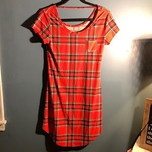 Plaid dress